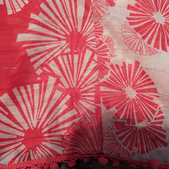 Charming Charlie hot pink scarf - Picture 3 of 5